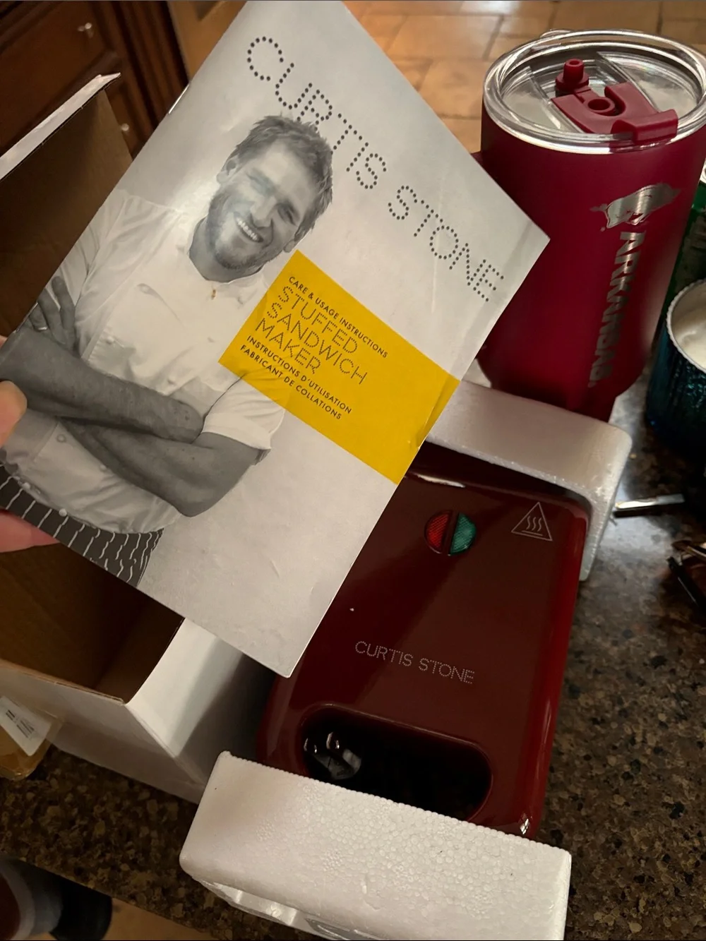 Curtis stone electric sandwich